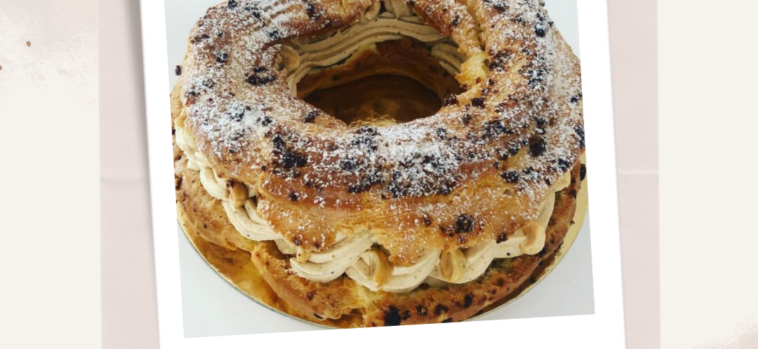 Polaroïd avec un Paris-Brest