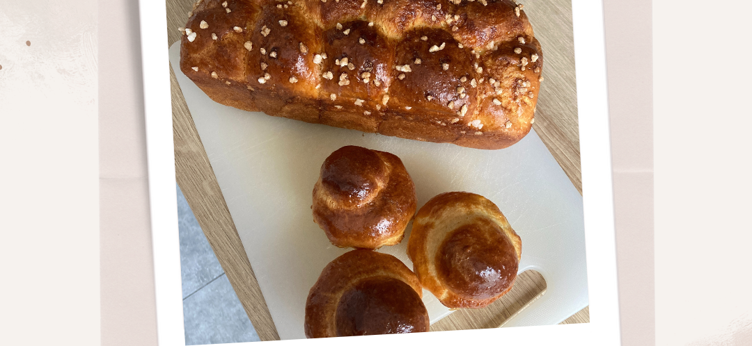 Polaroïd avec des brioches