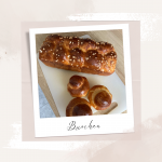 Polaroïd avec des brioches