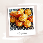 Polaroïd avec des chouquettes